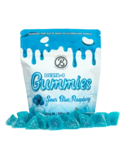 GUMMIES SOUR BLUE RASPBERRY