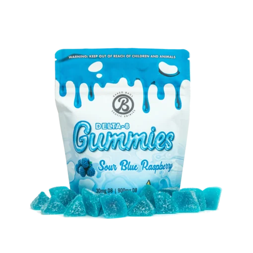 GUMMIES SOUR BLUE RASPBERRY